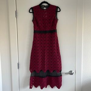 Self Portrait lookalike dress